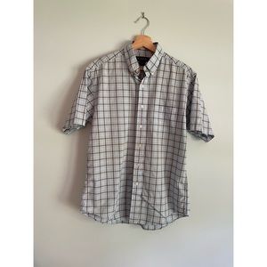 Brooks Brothers short sleeve button down shirt